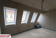 Moderne Dachgeschoss-Maisonette Wohnung mit Terrasse nähe Kutschkermarkt - Erstbezug!