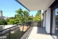 ZENTRAL UND RUHIG - TEILMÖBLIERTE TERRASSENWOHNUNG MIT FERNBLICK INS GRÜNE