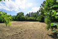 Baugrundstück mit Ausblick in zentraler Ruhelage in Pressbaum