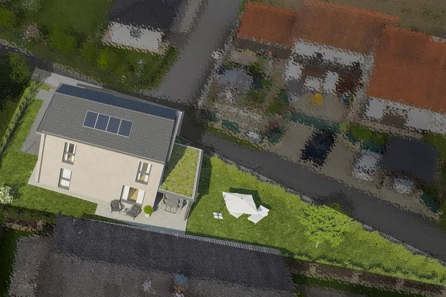 Schlüsselfertiges Neubau- Wohnhaus in sehr guter Lage mit Terrasse und Garten sowie zwei Carports, Haus-kauf, 409.000,€, 8480 Südoststeiermark