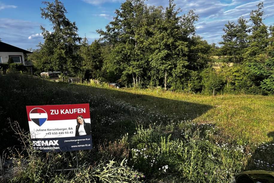810 m² Baugrundstück in Wallern an der Trattnach, Grund und Boden-kauf, 155.000,€, 4702 Grieskirchen