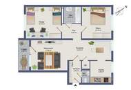 Gepflegte 3-Zimmer-Wohnung in guter Lage in Bruck an der Mur