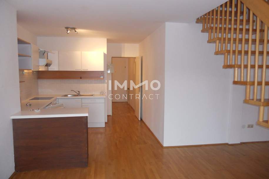 3 Zimmer Maisonettenwohnung mit 2 Balkonen am Stadtplatz 16 ab sofort zu vermieten, Top 14, Wohnung-miete, 1.010,00,€, 4600 Wels(Stadt)