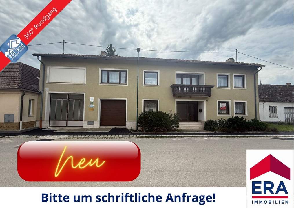 Wetzelsdorf- Weinviertler Winzerhof mit großem Wohn- &amp; Lagerpotenzial – auch für Anleger interessant