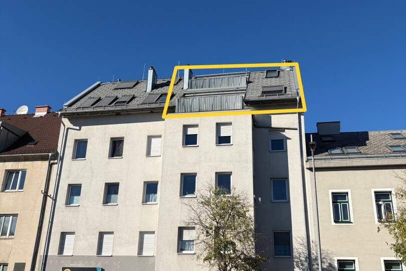 Traumhafte Maisonette in Wiener Neustadt: 3 Zimmer, 2 Terrassen + Parkplatz im Innenhof für 270.000 €!, Wohnung-kauf, 270.000,€, 2700 Wiener Neustadt(Stadt)
