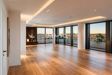 Luxus Apartment mit Stadtblick: 33. Etage - Neue Donau, Dooman, Gym, Lounges, Wohnung-kauf, 424.710,€, 1220 Wien 22., Donaustadt