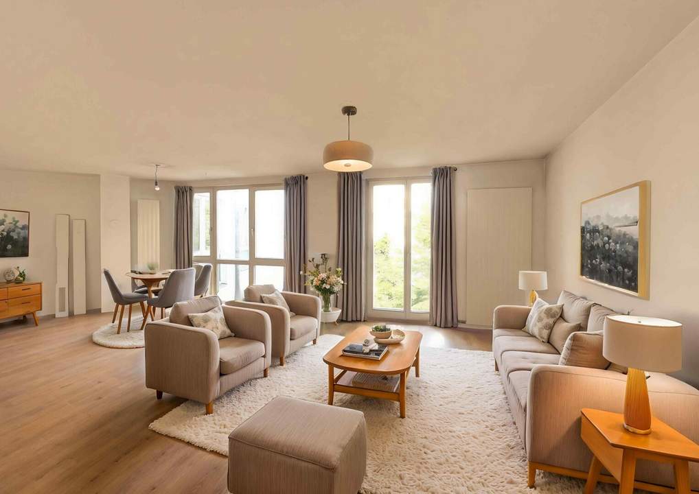 1040! Helle und frisch sanierte 2 -Zimmer Wohnung mit Gemeinschaftsterrasse!