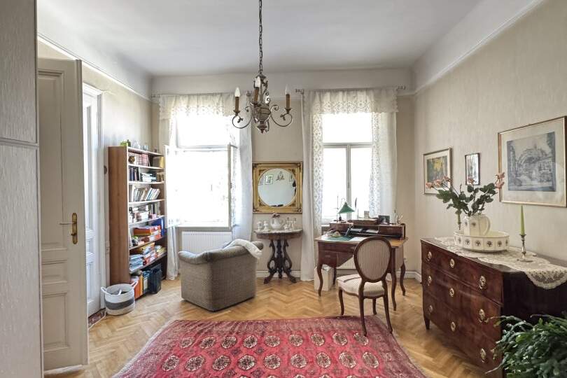 Unbefristete 3-Zimmer-Wohnung im 3. Liftstock in der SCHULGASSE zu kaufen (Mieter 90 Jahre), Wohnung-kauf, 450.000,€, 1180 Wien 18., Währing