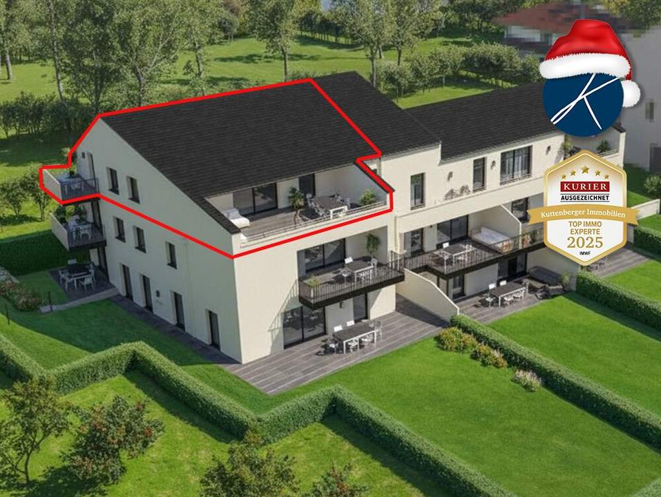Großzügiger Dachgeschoßtraum mit 58m² Terrasse (Top 10) - Neubauprojekt am Kremser Steindl