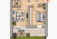 ZU MIETEN! Neuwertige Erdgeschosswohnung mit Terrasse, Garten, Tiefgarage und großem Kellerabteil in Bad Ischl
