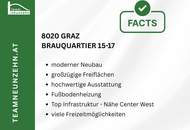 Geräumige 3-Zimmer-Wohnung mit großer Freifläche - Ihr neues Zuhause im Brauquartier!