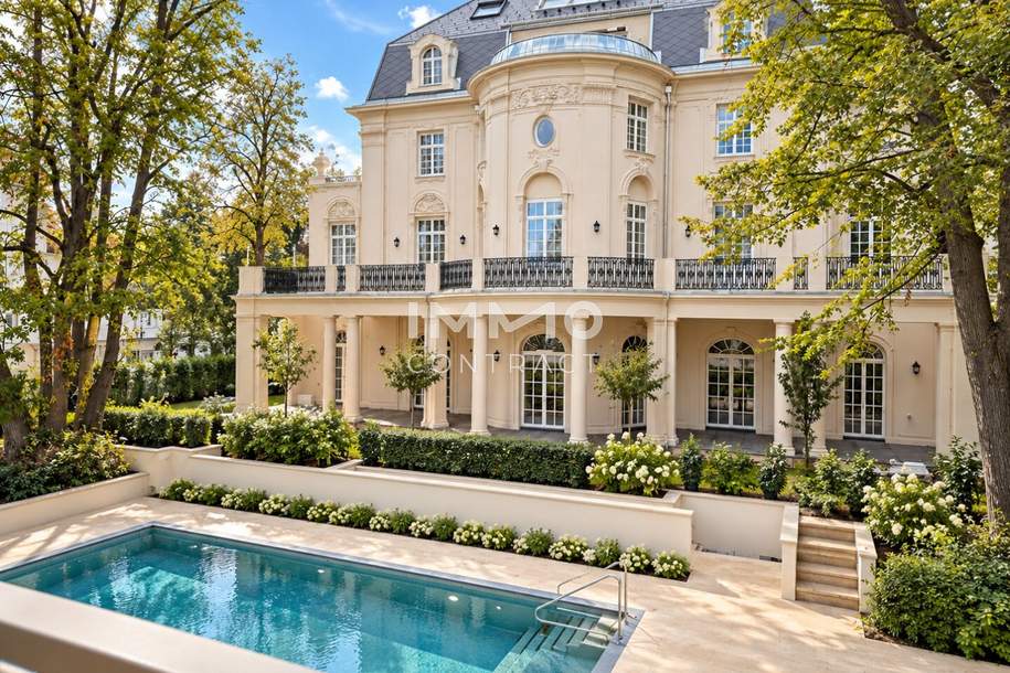 PALAIS PICK: Gartenresidenz der Extraklasse - 490m2 private Grünfläche - EINMALIG, Wohnung-kauf, 1190 Wien 19., Döbling