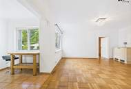 Stilvolle 2-Zimmer-Wohnung in Ruhelage // 64 m² mit viel Licht & Gemeinschaftsgarten // Exklusives Wohnen im Döblinger Cottageviertel