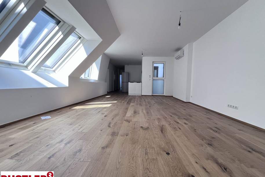 ERSTBEZUG - Stilvoll &amp; Lichtdurchflutet: Ihr Dachgeschoss-Juwel im Herzen der Leopoldstadt!, Wohnung-kauf, 945.000,€, 1020 Wien 2., Leopoldstadt