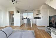 AB SOFORT BEZIEHBAR - VOLL MÖBLIERT + Einbauküche & Klimaanlage!! Tolle 2 Zimmerwohnung + Dachterrasse nahe der Alten Donau! U1 Alte Donau & Kagran!!