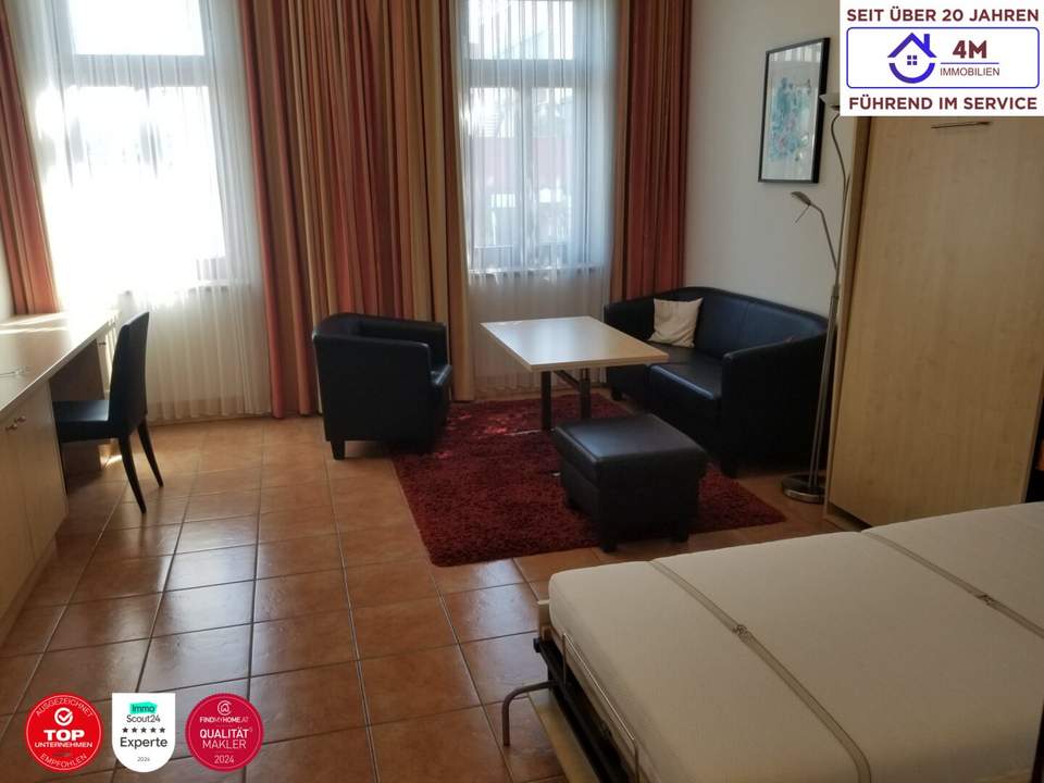 Praktische, helle und modern ausgestattete 2-Zimmer Wohnung inkl. Stellplatz und großer Dachterrasse - hervorragende Infrastruktur