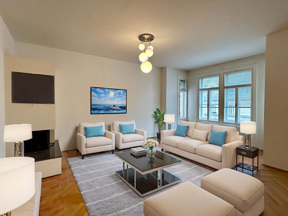 1030, nahe Wien/Mitte! Repräsentative 4-Zimmer Altbauwohnung mit Kamin und Balkon!