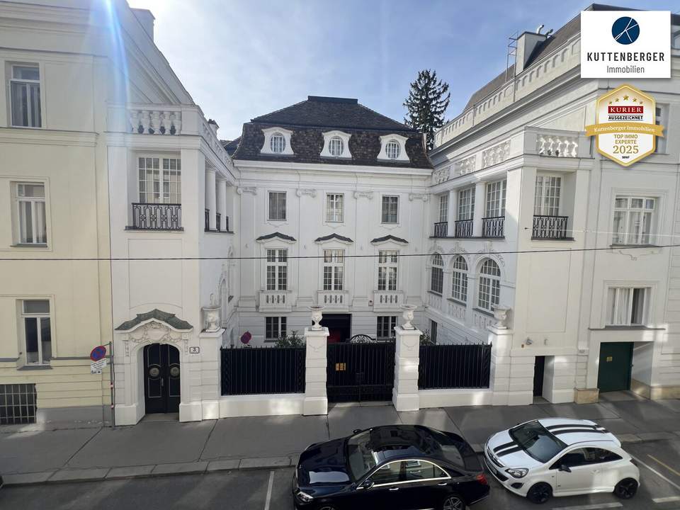 Wunderschöne Balkonwohnung in ruhigen Garten