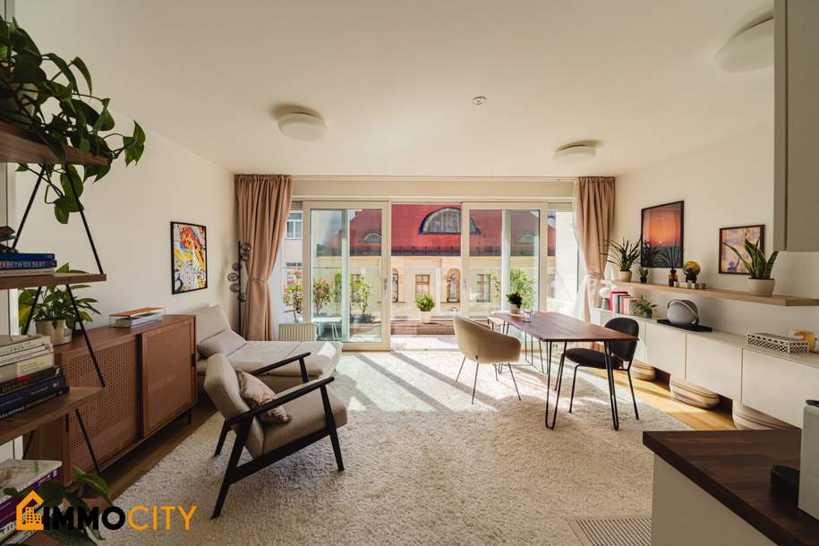 Charmante Wohnung mit Loggia inkl. Küche (Bosch), klimatisiert, in der Kaiserstraße 26, 1070 Wien, Nur 300 m entfernt zur Mariahilfer Straße, Wohnung-kauf, 349.000,€, 1070 Wien 7., Neubau