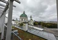KARLSPLATZ IS CALLING: ruhige 2-Zimmer-Wohnung mit Gemeinschaftsdachterrasse!