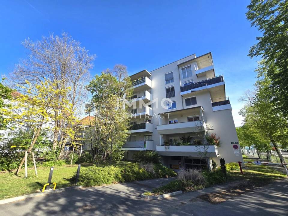 Neuwertige, geförderte 2 Zimmer-Wohnung mit Balkon - Eckertstraße 56 Top 1 - nahe FH-Joanneum