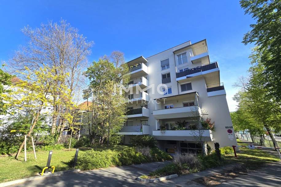Neuwertige, geförderte 2 Zimmer-Wohnung mit Balkon - Eckertstraße 56 Top 1 - nahe FH-Joanneum, Wohnung-miete, 725,99,€, 8020 Graz(Stadt)