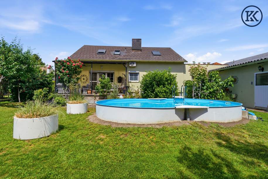 Saniertes Einfamilienhaus mit großem Garten in sehr guter Lage und ausgezeichneter Infrastruktur., Haus-kauf, 550.000,€, 2512 Baden