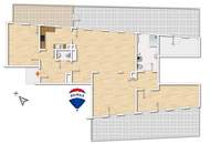 DG-Wohnung mit 2 Terrassen auf Wohnebene und phänomenalem Fernblick über Wien