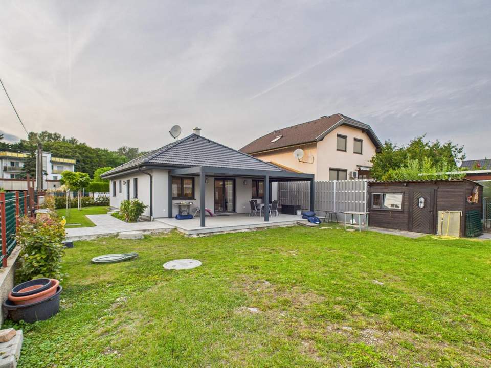 Bungalow auf Eigengrund in sehr ruhiger Lage mit großem Garten in Wien