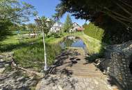 Außergewöhnliches Einfamilienhaus mit zwei Wohneinheiten, Garten und Gästehaus – am Ortsrand im Grünen und dennoch stadtnah