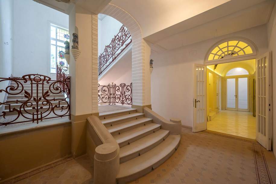 Rarität: Stadt-Villa mit weitläufigem Garten an exklusiver Hietzinger Adresse, Haus-kauf, 5.900.000,€, 1130 Wien 13., Hietzing