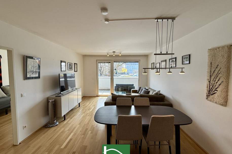 Charmante 3-Zimmer-Wohnung mit Balkon nahe der Alten Donau – Vollmöbliert & Bezugsbereit!, Wohnung-miete, 1.549,00,€, 1220 Wien 22., Donaustadt