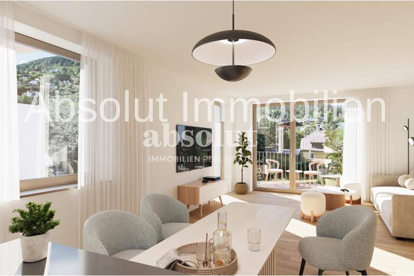 Energieeffizienter Neubau im Zentrum von Zell am See! 92 m² Wnfl., 2 SZ, Hauptwohnsitz mit Seeblick!, Wohnung-kauf, 749.000,€, 5700 Zell am See