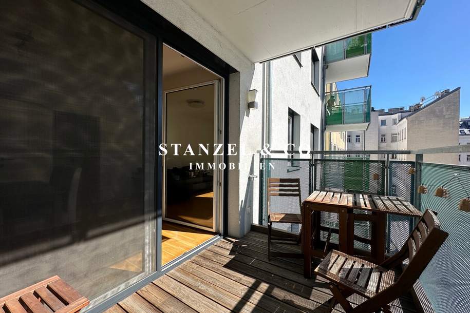 MODERNES SÜDWEST - APARTMENT MIT BALKON ( BJ 2013 ), Wohnung-miete, 1.190,00,€, 1030 Wien 3., Landstraße