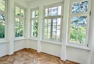 VILLACH-STADT: Charmante Altbauwohnung in stilvoller Villa in zentrumsnaher Lage