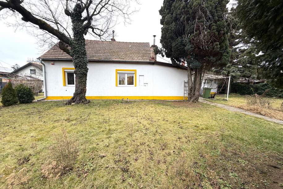 Kleingartenhaus ganzjährig bewohnbar mit großem Grundstück!, Haus-kauf, 389.000,€, 1110 Wien 22., Donaustadt