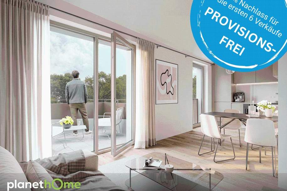 Ideale Neubauwohnung als Vorsorgewohnung / Provisionsfrei, Wohnung-kauf, 308.988,€, 2103 Korneuburg