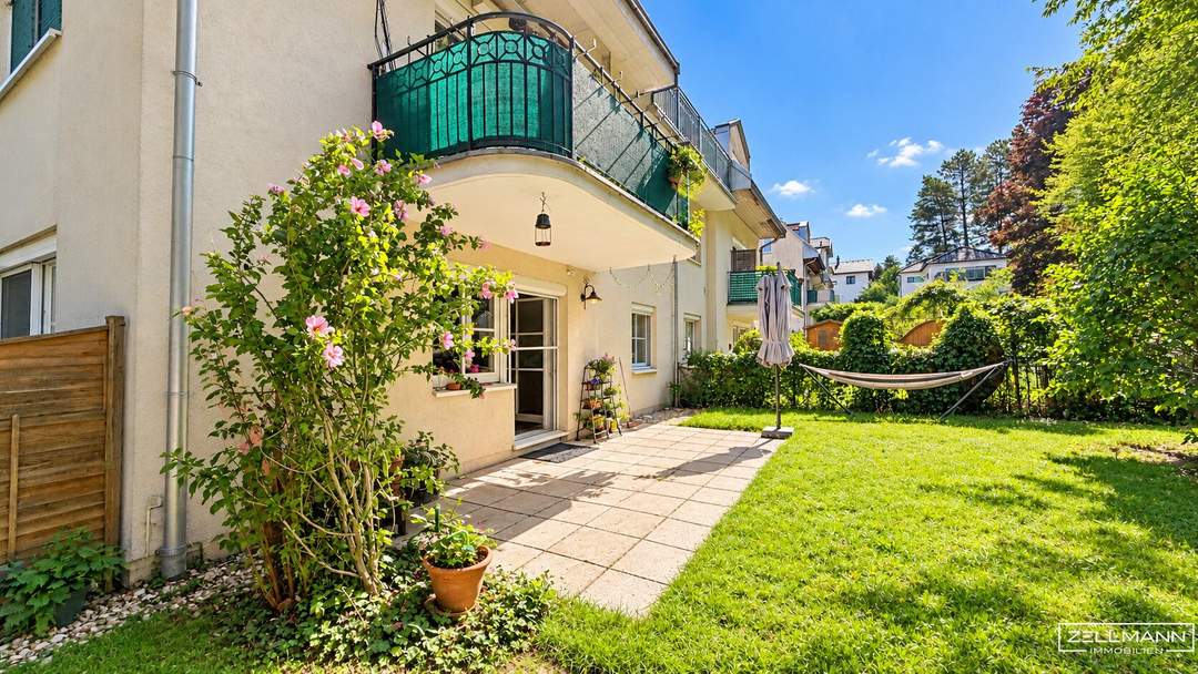 GARTENGLÜCK AM WIENERWALD! 116 m² Wohnkomfort, 166 m² Privatgarten & Garage! | ZELLMANN IMMOBILIEN