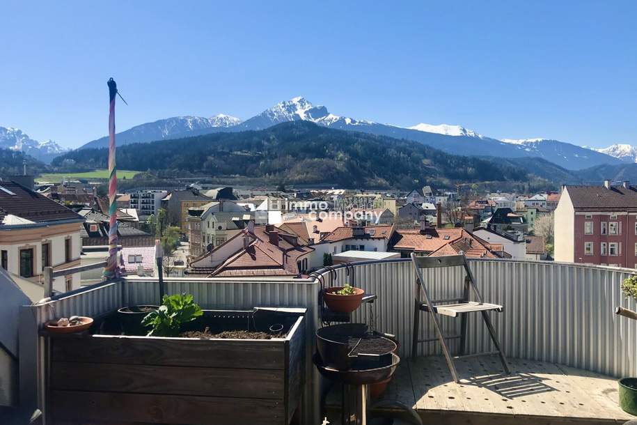 IM HERZEN DER STADT - WG Wohnung mit Dachterrasse &amp; Tiefgaragenplatz, Wohnung-kauf, 750.000,€, 6020 Innsbruck-Stadt