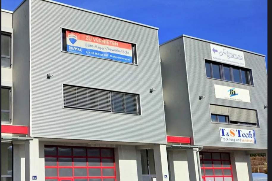 Bürofläche in belebter Industrielage - 9500 Villach, Gewerbeobjekt-miete, 1.962,86,€, 9500 Villach(Stadt)