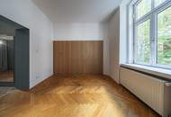 LÄSST JEDES ALTBAU-LIEBHABER-HERZ HÖHER SCHLAGEN: Gesamte BELETAGE mit über 200 qm in Bennogasse!