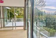 Wohngenuss mit Traumfernblick: Teilmöblierte Traumvilla mit Outdoorpool, Garten, Sauna, Jacuzzi Indoor, Tischtennistisch, etc.