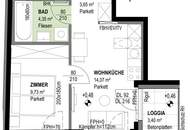 ERSTBEZUG | 2-Zimmer Wohnung mit Loggia | Fernwärme | Fassadenbegrünung | TG-Stellplatz optional | Nachhaltiges Wohnbauprojekt