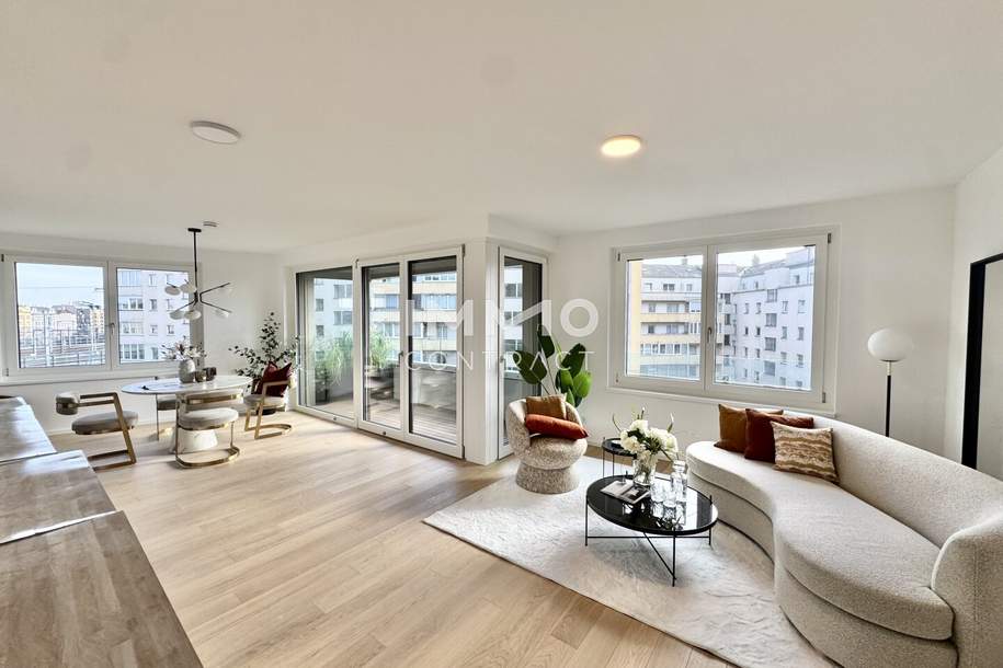 Provisionsfrei: Jetzt fertig! Laxenburger Straße: große Zweizimmer-Wohnung direkt am Hauptbahnhof, Wohnung-kauf, 340.000,€, 1100 Wien 10., Favoriten