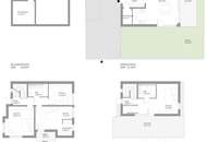 Exklusive Designer-Doppelhaushälfte mit Garten & Dachterrasse in urbaner Ruhelage