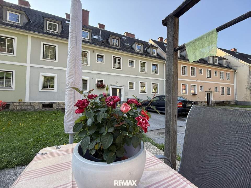 Gemütliche 3-Zimmer-52m² Erdgeschosswohnung mit moderner Küche und Bad in idyllischer naturnaher Wohnlage in Breitenau