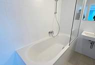 ERSTBEZUG, DACHGESCHOSS, klimatisierte 82 m2 Neubau mit Balkon, Wohnküche, 2 Zimmer, Wannenbad, Parketten, Augarten