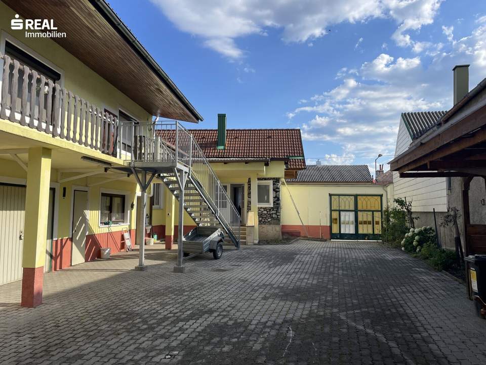 Zwei separate Wohneinheiten unter einem Dach – vielseitig nutzbares Wohnhaus in Oslip nahe dem Neusiedler See