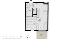 Blumengarten Hirschstetten: 2-Zimmer-Neubauwohnung mit Balkon!