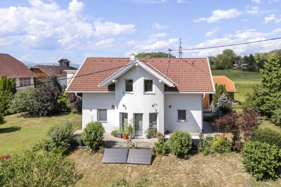 Geräumiges Einfamilienhaus mit großem Garten in sonniger Lage in der Gemeinde Maria Saal, Haus-kauf, 440.000,€, 9063 Klagenfurt Land